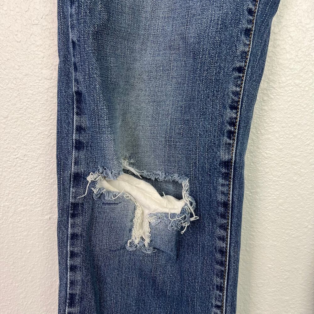 American Eagle Men's Original Straight Size 29 Distressed Denim Jeans - Picture 4 of 13